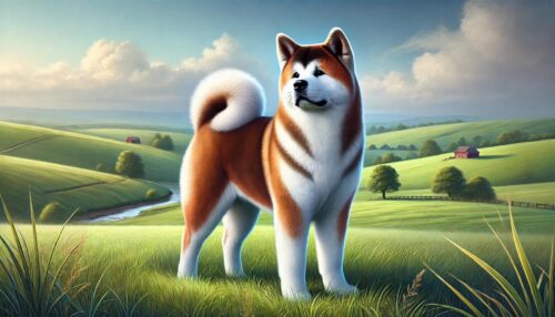 Akita Inu cane costoso