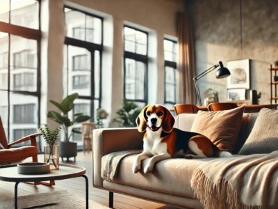 Cane in appartamento