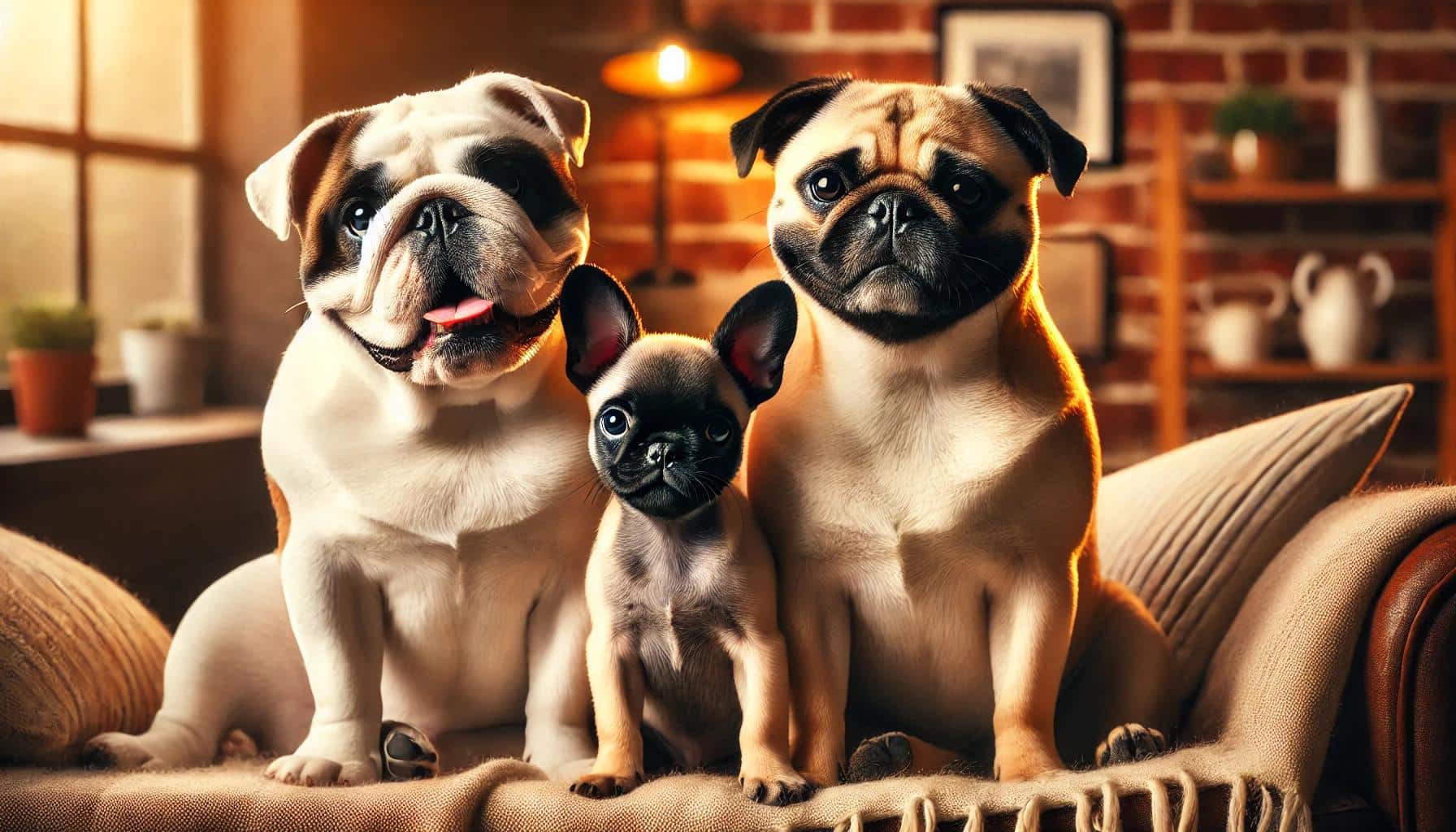 Cani Brachicefali bulldog carlino chihuahua